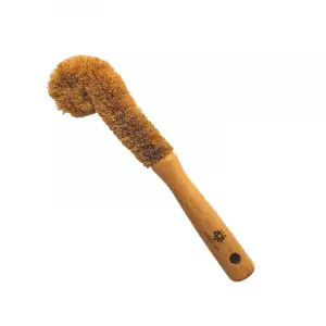 Natural Life Bamboo Scrubbing Brush with Natural Coconut Bristles