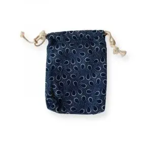 Ecoelephant Shweshwe drawstring pouch