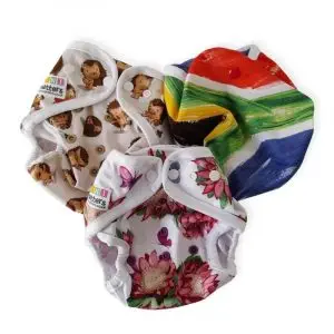 MiniMatters Waterproof Printed PUL SNAP DUO Cover OSFM