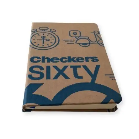 Upcycle Paper Covered Blank Notebooks Sustainable Stationary (5)