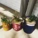 Upcycle Reclaimed Waste Billboard Banner Planter Covers (2)