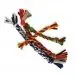 Upcycle Reclaimed Waste T-shirt Yarn Crochet Doggie Toy Mixed