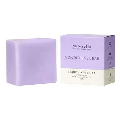 Be.Bare Essentials Smooth Operator pH balanced Unscented Shampoo bar