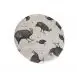 Guinea Fowl Reusable Cloth Dish Cover Medium Bowl
