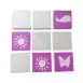 Upcycle South Africa Memory Blocks Game from reclaimed waste wood pink