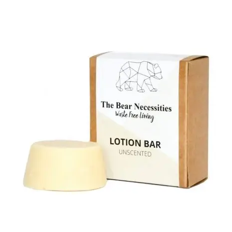 Bear Necessities Zero-waste solid lotion bar