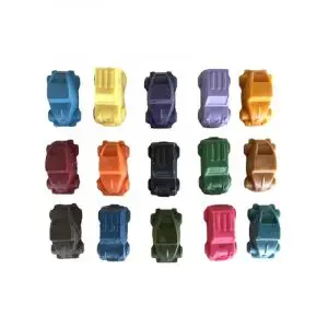 Wackadoodle Let's Draw Car Crayon Tub