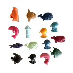 Wackadoodle Let's Draw Sea Creatures Baby Crayon Tub