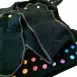 Janna Nanna Black Cotton Fitted Nappy