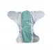 Mini Matters Velcro Fitted Nappy Cotton with Booster Inside View