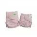 MiniMatters Fitted Cloth Nappy with Velcro Candyfloss OSFM Newborn