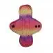 Ecoelephant brand reusable washable sanitary menstrual pad slim pattern heavy flow 8_ pink gradient softknit South Africa open