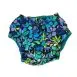 Janna Nanna Best Reusable Modern Cloth Swim Nappies OSFM Purple Blue Green Leaves