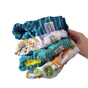 Mini Matters OMNIA Waterproof Nappy Snap-in-One Cover or Pocket Nappy - Different Prints
