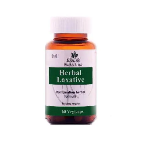 BioLife Nutrition Supplement Herbal Laxative - 60 Tablets