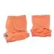 MiniMatters Anytime Velcro 100% cotton Fitted Nappies - Spanspek Newborn or OSFM