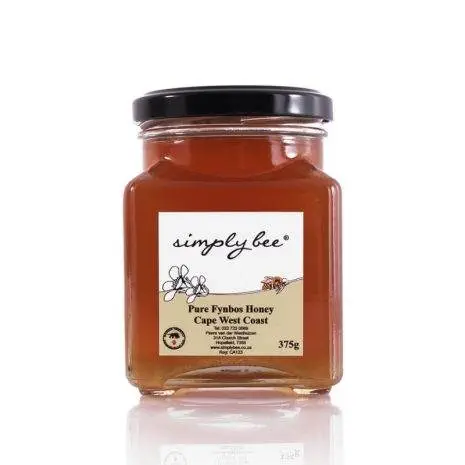 Simply Bee Raw Organic Pure fynbos honey