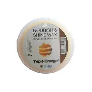 Triple Orange Nourish and Shine Wood Leather Polish 125g