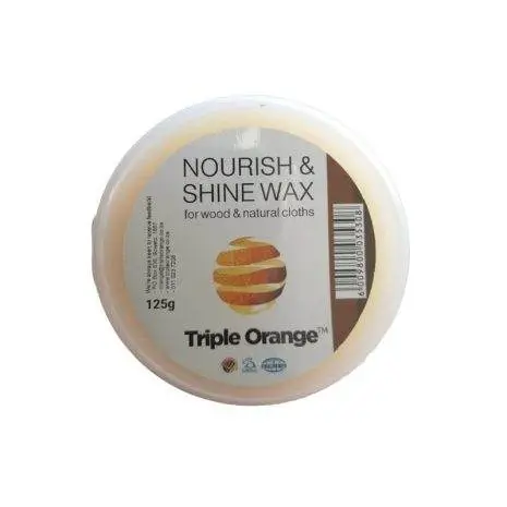 Triple Orange Nourish and Shine Wood Leather Polish 125g