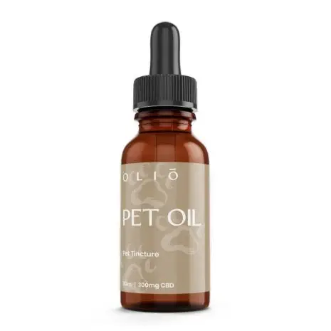 Olio Pet oil 300mg CBD for pets pain anxiety restlessness