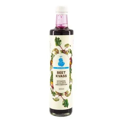 The cultured whey beet kvass 500ml detox alkalise digestion