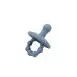 Mini Matters Chomp Silicone Baby Dummy Pacifier Soother Cherry Handle Dove Blue