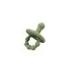 Mini Matters Chomp Silicone Baby Dummy Pacifier Soother Cherry Handle Green