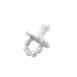 Mini Matters Chomp Silicone Baby Dummy Pacifier Soother Cherry Handle White