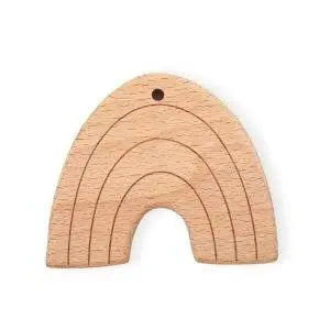 Mini Matters Wood Rainbow Teether