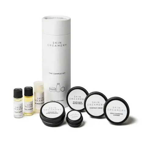 Skin Creamery Sample Set Mini Size Travel Friendly Toiletries Skin Care Kit