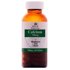 Biolife Calcium 750mg 60s Magnesium Boron Zinc