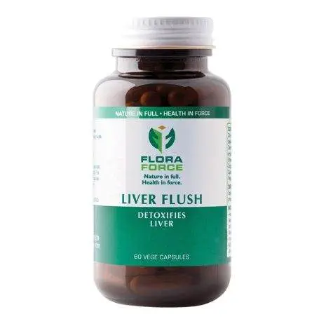 Flora Force Liver Flush Detoxes Liver Supplement 60s