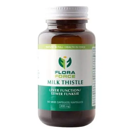 Flora Force Milk Thistle Supplement Liver Function 60s