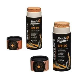 Back 2 Nature Marine Safe Sunscreen Non-Nano Zinc Non-Toxic SPF 50 – Tinted, 40g