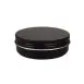 Black aluminium tins cosmetic singles 100g