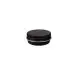 Black aluminium tins cosmetic singles 15g