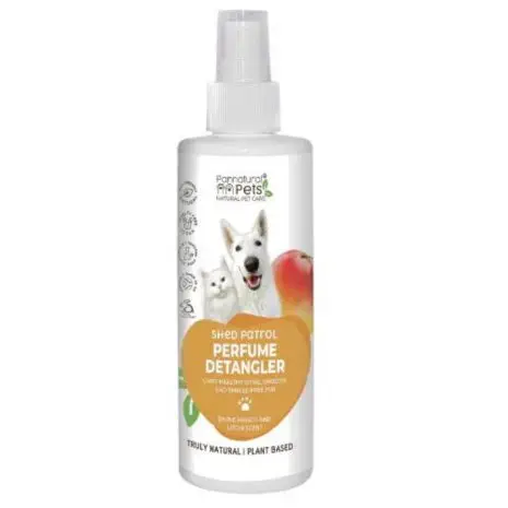 Pannatural Pets Shed Patrol Mango Perfume Detangler Spray