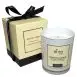 Ohm Oils Natural Aromatherapy Soy Wax Candle Gift Box Gardenia Scent