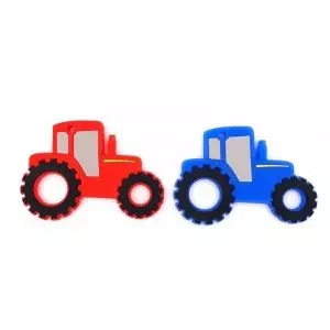 MiniMatters Tractor Silicone Teether Variations