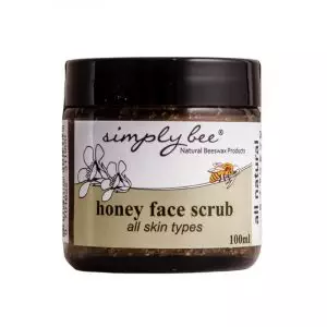 Simply Bee Honey Face Scrub Front