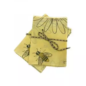 Simply Bee Daisy Beeswax Wrap 2 pack
