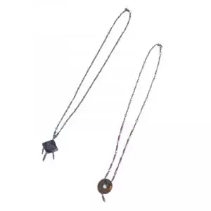Upcycle South Africa Sustainable Jewellry necklaces from reclaimed waste electronic components