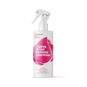 SoPure spray & use dummy sterilizer 100ml gentle anti-bacterial germ disinfectant for babies