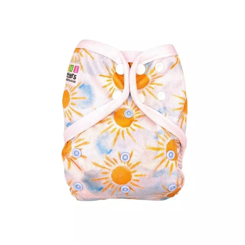 Mini Matters Airflo Breathable Waterproof Nappy Cover - Printed (OSFM)