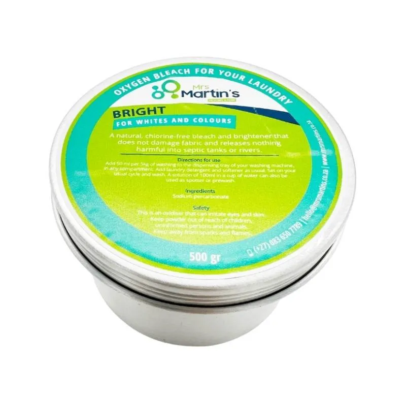 Mrs Martin’s Bright Oxygen Bleach Holisteeq